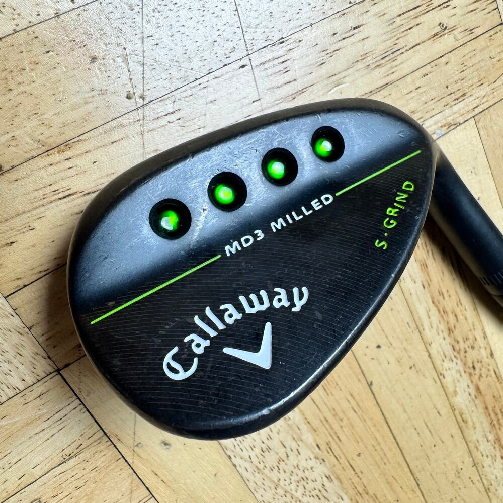 Callaway MD3 Milled 56/10 S Grind Sand Wedge RH Matte Black Golf Club UTX Lamkin